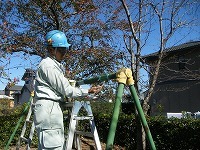 ブランコ点検・修繕状況